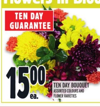 Metro Ten day bouquet offer