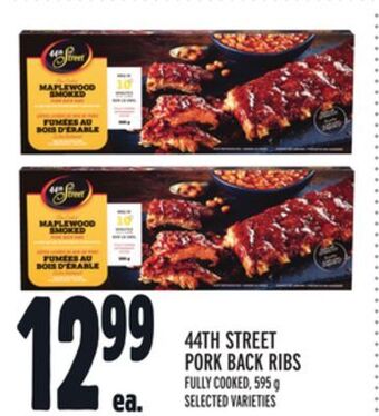 Metro 44th street pork back ribs offer