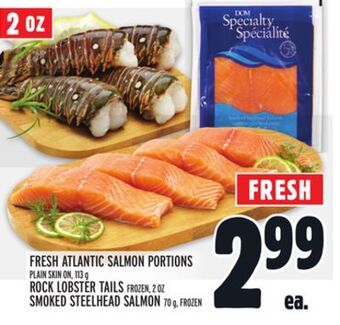 Metro Fresh atlantic salmon portions offer