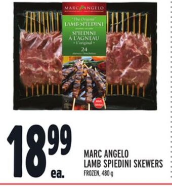 Metro Marc angelo lamb spiedini skewers offer