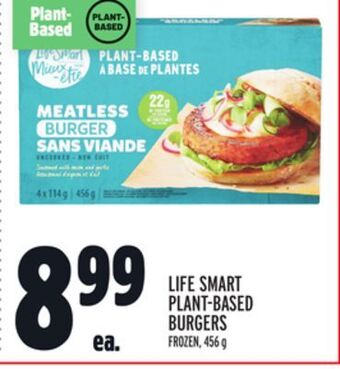 Metro Life smart plant-based burgers offer