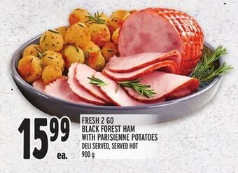Metro Fresh 2 go black forest ham with parisienne potatoes offer