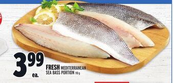 Metro Fresh mediterranean sea bass portion offer