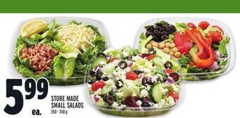 Metro Store made small salads offer