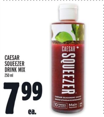 Metro Caesar squeezer drink mix offer