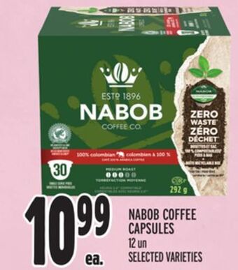 Metro Nabob coffee capsules offer