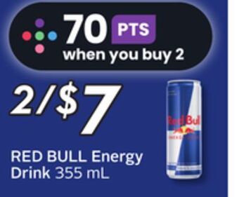Sobeys Red bull energy drink offer