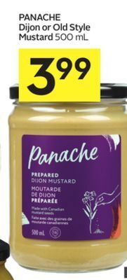 Foodland Panache dijon or old style mustard 500 ml offer