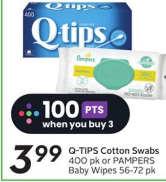 Sobeys Q-tips cotton swabs offer