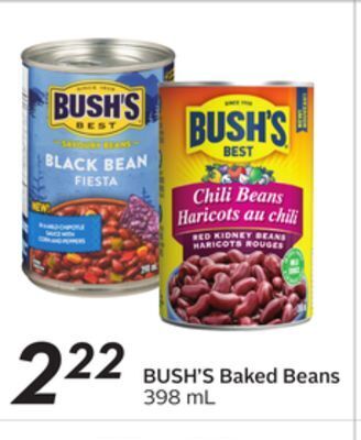 Sobeys Bush's baked beans offer