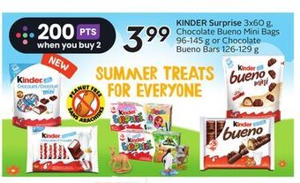 Sobeys Kinder surprise offer