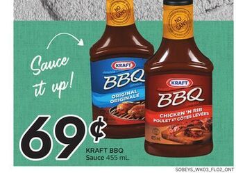 Sobeys Kraft bbq sauce offer