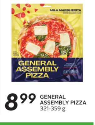 Sobeys General assembly pizza offer