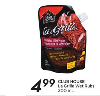 Sobeys Club house la grille wet rubs offer
