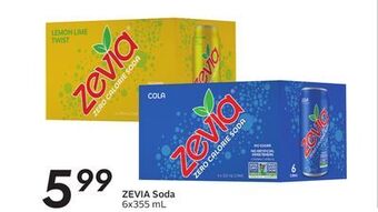 Sobeys Zevia soda offer