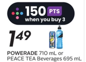Sobeys Powerade offer