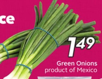 Sobeys Green onions offer