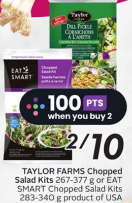 Sobeys Taylor farms chopped salad kits offer