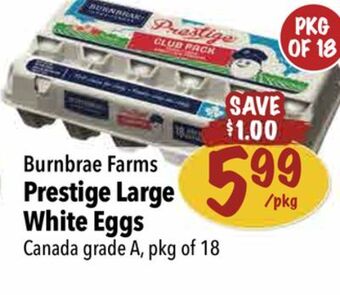 Farm Boy Burnbrae farms prestige large white eggs offer