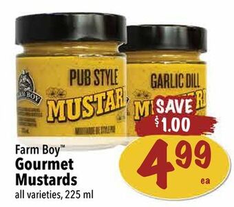 Farm Boy Farm boy™ gourmet mustards offer