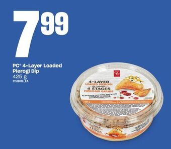Independent Grocer Pc® 4-layer loaded pierogi dip, 425 g offer