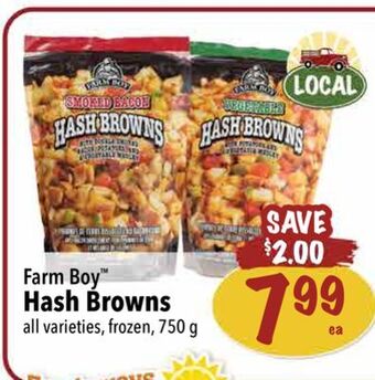 Farm Boy Farm boy™ hash browns offer