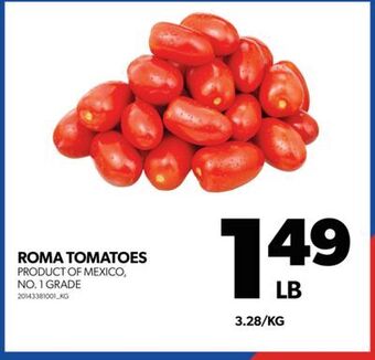 Real Canadian Superstore Roma tomatoes offer
