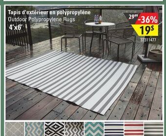 Sushi Shop Outdoor polypropylene rugs offer