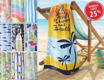 Sushi Shop Wide selection of beach towels offer
