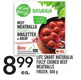 Metro Life smart naturalia fully cooked beef meatballs offer