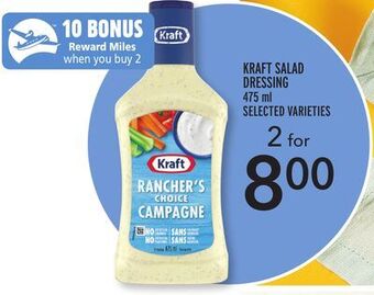Metro Kraft salad dressing offer
