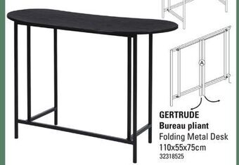 Sushi Shop Folding metal desk offer