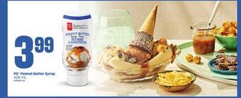 Loblaws Pc peanut butter syrup, 428 ml offer
