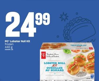 Loblaws Pc® lobster roll kit, 440 g offer