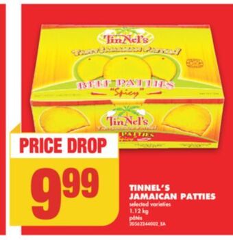 No Frills Tinnel's jamaican patties, 1.12 kg offer