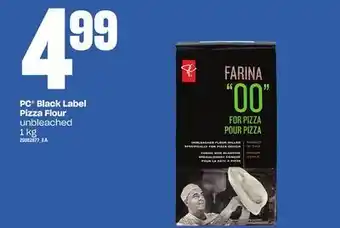Loblaws Pc black label pizza flour, 1 kg offer