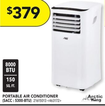 Lowe's Arctic king portable air conditioner (sacc: 5300-btu) offer