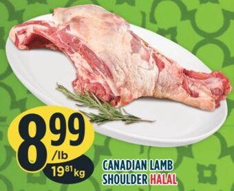 Marché Adonis Canadian lamb shoulder offer