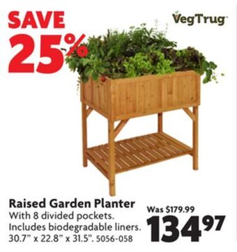 Home Hardware Raised garden planter offer