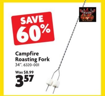Home Hardware Campfire roasting fork offer