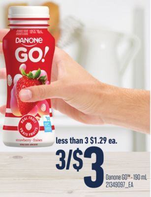 Zehrs Markets Danone go™ - 190 ml offer