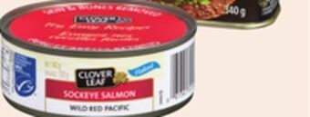 Giant Tiger Clover leaf sockeye salmon offer