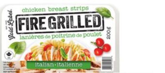 Giant Tiger Gold label fire grilled chicken strips offer