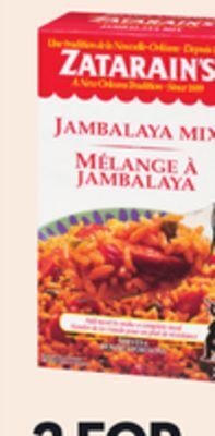 Giant Tiger Zatarain's jambalaya mix offer