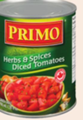 Giant Tiger Primo canned tomatoes offer