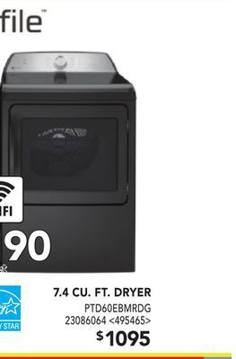 RONA Ge 7.4 cu. ft dryer offer