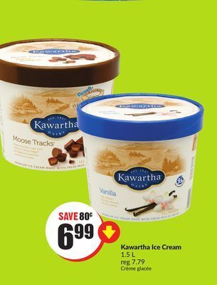 Chalo FreshCo Kawartha ice cream 1.5 l offer