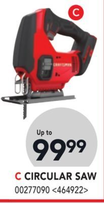 RONA Craftsman circular saw offer