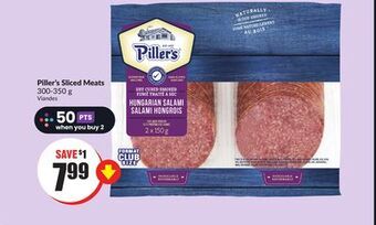 Chalo FreshCo Piller's sliced meats 300-350 g offer