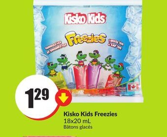 Chalo FreshCo Kisko kids freezies 18x20 ml offer